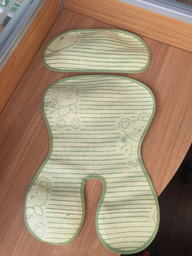 安全座椅专用 推车竹炭凉席 婴儿/儿童亚草席 藤席伞车席 高品质