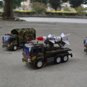 特价惯性车 火箭炮车运输车油罐车迷彩军车 军事系列玩具汽车模型