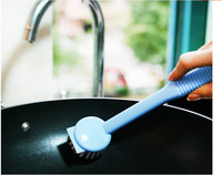 厨房清洁刷不沾油洗锅刷带手柄碗碟刷带刮角去污刷子振兴SA106