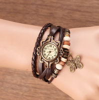 【天天特价】复古手链表韩版女生可爱表时尚手表原宿风学生手表