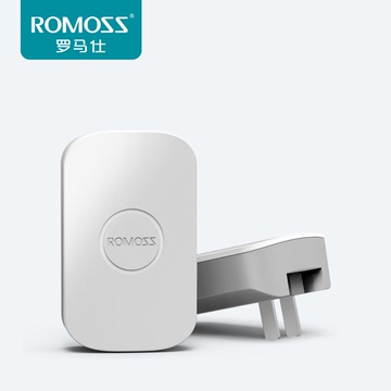 ROMOSS/罗马仕 旅行充电器 手机通用快充双USB电源适配器 AC12