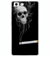 吸烟变骷髅头 创意手机壳IP6PLUS小米4C m3红米note2增强版乐视1S