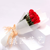 19支红玫瑰花花束送老婆爱人生日礼物深圳同城鲜花速递8405155662
