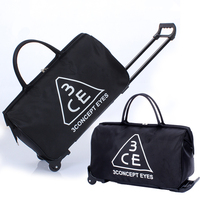 拉杆包旅行包袋女手提包韩国3CE旅游包男登机箱包大容量行李包袋