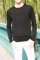 2015MCQ人气单品男士气质镂空骷髅羊毛薄款修身男款针织毛衣套衫