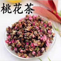 天然花草茶安徽肥西桃花 桃花茶润燥特价100g无硫磺