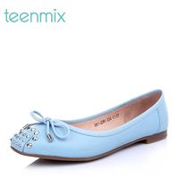 Teenmix/天美意羊皮春季女单鞋2015年 281-2AQ5