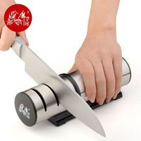 磨刀匠家用金刚石磨刀器 快速菜刀多功能定角手动厨房神器水果刀