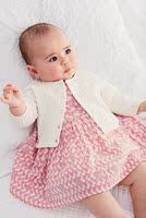 英国代购童装NEXT进口2015秋款新生儿小童女宝宝连衣裙+外套礼服
