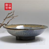 滏山瓷馆 家用陶瓷汤碗 复古做旧粗陶日式面条大碗创意个性拉面碗