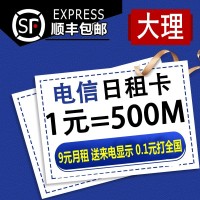 云南大理电信手机号码电话卡全国4g移动上网手机号卡大王卡日租卡