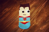 超人袜子 supreman船袜漫威超人袜子穿上变超人袜子卡通男人袜子