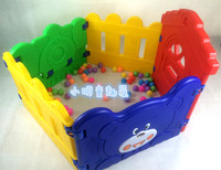 儿童室内塑料海洋球球池幼儿园户外游戏围栏幼儿宝宝学步护门栏栅