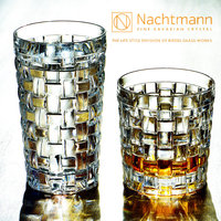 包邮德国进口NACHTMANN水晶玻璃创意威士忌杯啤酒杯果汁杯水杯子