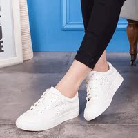 毅雅女鞋2016夏季新款韩版平底系带小白鞋休闲运动板鞋女士单鞋潮