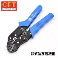 台湾OPT针形端子钳 欧式端子压线钳冷压钳SN-06WF进口工具