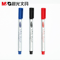 晨光白板笔AWM25602迷你小号单头可擦性白板笔水性易擦白板笔