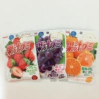 【现货】日本代购Meiji明治 GOCHI 水果软糖QQ糖葡萄香橙草莓口味