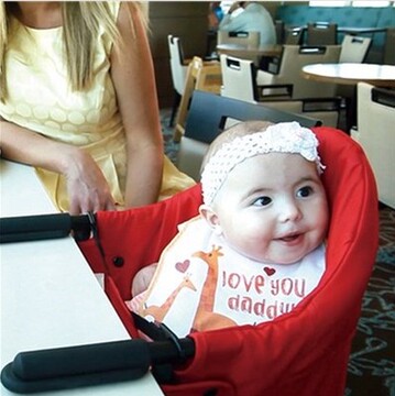 Guzzie+Guss进口婴儿童餐椅宝宝多功能便携吃饭餐桌椅可折叠调节