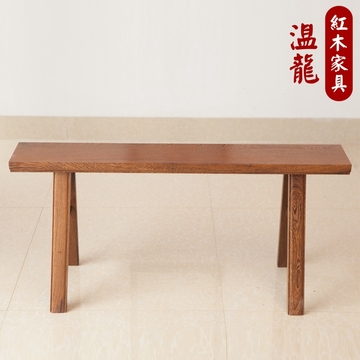 红木家具鸡翅木长凳长条凳中式实木仿古长条凳长餐桌板凳长凳