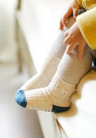 5双包邮新款韩版全棉婴幼儿童短袜 彩色纱点防滑袜 男女宝宝短袜
