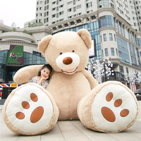 超大号2米泰迪熊毛绒玩具1.6抱抱熊熊猫布娃娃巨型公仔玩偶送女友