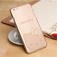 Hello Kitty超薄iPhone6plus 4.7/5.5寸 苹果5 5S保护套手机壳
