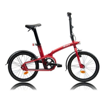 迪卡侬TILT7 快速折叠自行车/2级自动变速自行车/皮带传动自行车