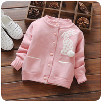 女宝宝毛衣外套女童针织开衫8个月女婴儿韩版装春秋衣服0-1-2-3岁