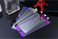 iphone5/5S彩色镜子钢化玻璃膜iphone4/4S电镀镜面彩膜前后膜
