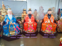 【兴锐】厂家直销佛教用品 木雕神像 树脂神像道教三清祖师1.6米