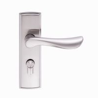 雅洁欧式现代实木门锁室内门锁房门锁浴室厨卫门锁简约风格H8320A