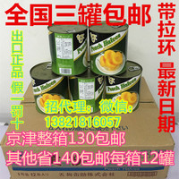 进口出口日本tgc天狗黄桃罐头 820克 黄桃对开大片水果罐头 包邮