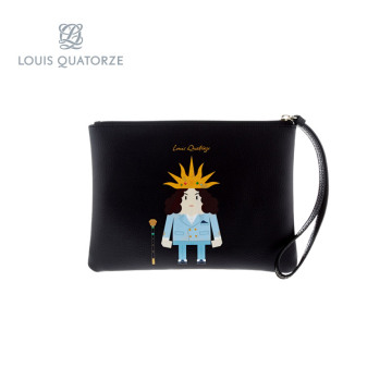 LOUIS QUATORZEmomot系列路易十四卡通手拿包手提包女包小包新品
