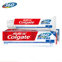 正品 高露洁牙膏 360度全面口腔健康 美白 清洁牙龈护理减少细菌