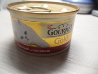进口法国PURINA/普瑞纳GOURMET/美食GOLD鸡和肝猫湿粮猫罐头85g