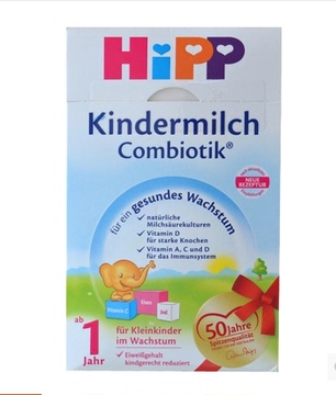 德国Hipp BIO喜宝益生菌奶粉1+段（1周岁以上宝宝）600g