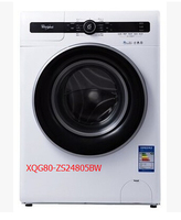惠而浦(Whirlpool) XQG80-24805BW 8公斤 滚筒全自动洗衣机