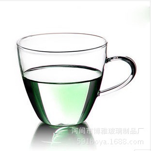 加厚耐热透明玻璃品茗杯水杯 功夫茶具精致家用小茶杯个人杯子