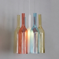 设计师灯具商业简约现代个性创意彩色装饰玻璃时尚客厅灯餐厅吊灯