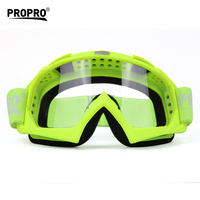 PROPRO 单层滑雪镜防风防雾透明高清单板滑雪眼镜登雪山护目镜