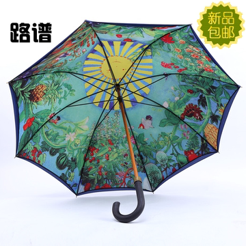 包邮路谱创意双层长柄伞晴雨伞动漫伞手动防晒遮阳伞卡通防紫外线
