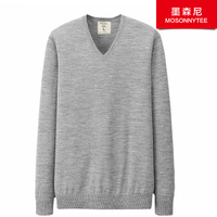 2015新款 mosonnytee商品全棉针织衫 长袖针织衫毛衣 ZV-111