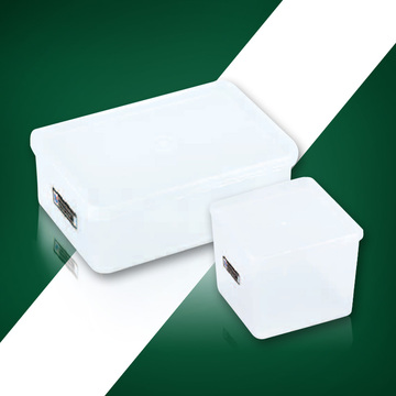 惠尔信塑料储物箱 保鲜盒大中小厨房 食物收纳盒便当盒整理箱