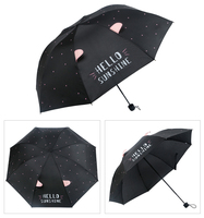 滑稽雨伞创意个性搞怪晴雨两用折叠太阳伞可爱萌卡通动漫男女潮流
