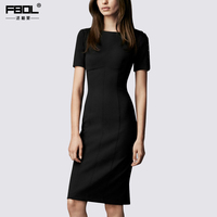 FBOL2015春装新款女连衣裙女欧美明星同款大码修身显瘦短袖连衣裙