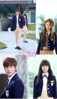 继承者们同款学生装韩国校服班服JK制服女生套装韩版男生衬衫领带