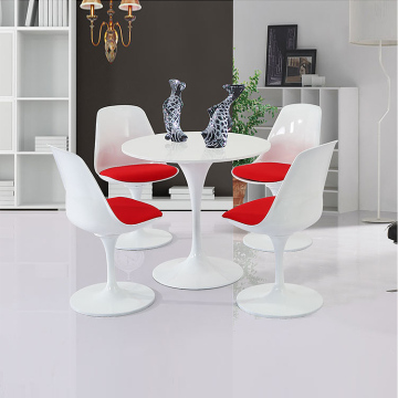 默乐斯咖啡厅休闲创意郁金香椅子abs塑料椅子个性玻璃钢椅子