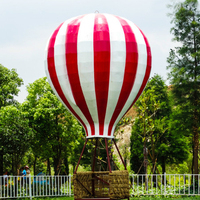 铁骨架热气球 包布pu材质热气球装饰大型活动公园商场装饰定制