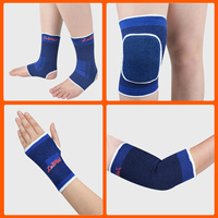Luwin包邮运动护具 海绵护膝弹力护腕护手掌护脚踝专业运动护肘